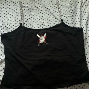 Friday The 13th Cropped Tank Top